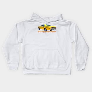 1973 Plymouth Duster Coupe Kids Hoodie